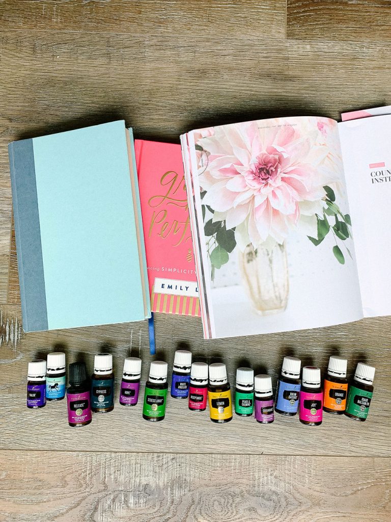 journals and essential-oils-Young-Living